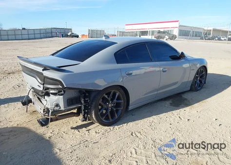 2022 Dodge Charger R/T из США, поврежденный, VIN 2C3CDXCT9NH125974